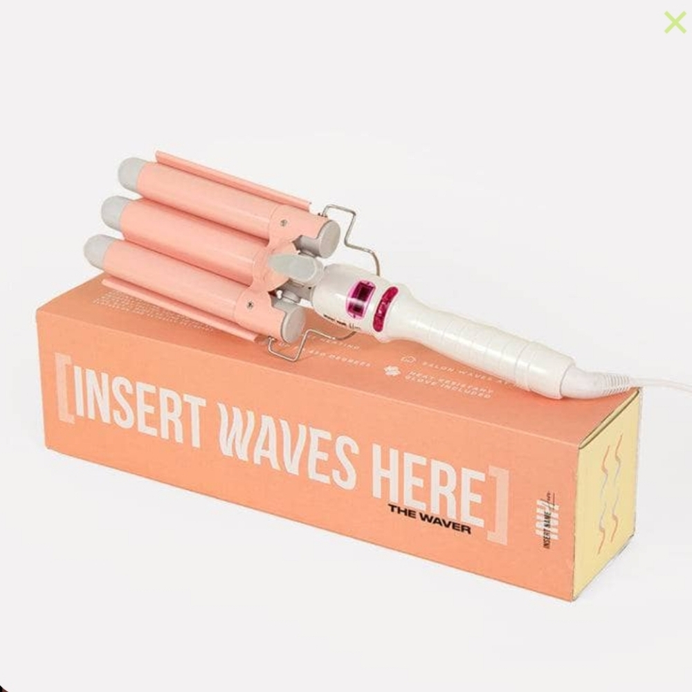 Insert Waves Here Triple Barrel Hair Waver (25 mm)